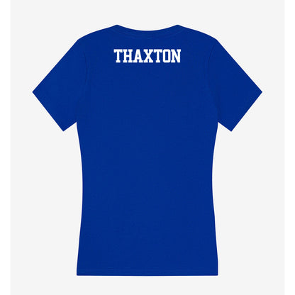 Kentucky - NCAA Women's Gymnastics : Lily Thaxton - Women's V-Neck T-Shirt-1