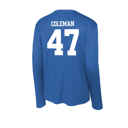 Kentucky - NCAA Baseball : Will Coleman - Activewear Long Sleeve T-Shirt-1