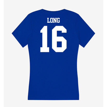 Kentucky - NCAA Football : JacQai Long - Women's V-Neck T-Shirt-1