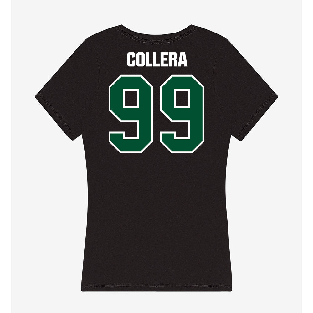 Miami - NCAA Baseball : Lazaro Collera - Women's V-Neck T-Shirt-1