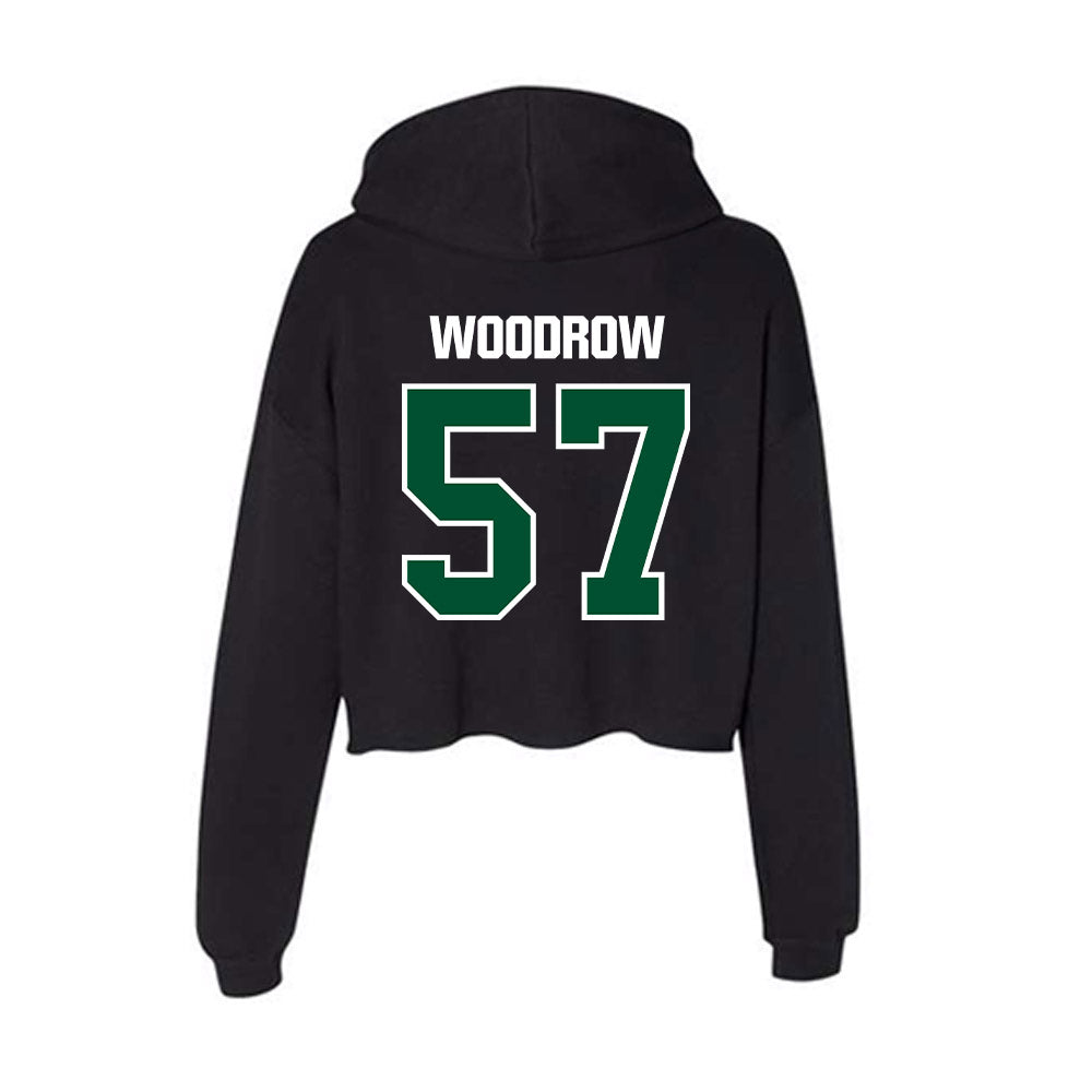Miami - NCAA Football : Rhys Woodrow - Women's Crop Fleece Hoodie-1