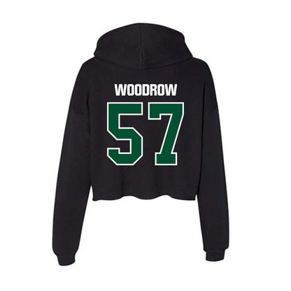 Miami - NCAA Football : Rhys Woodrow - Women's Crop Fleece Hoodie-1