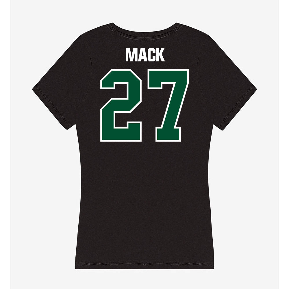 Miami - NCAA Football : Ryan Mack - Women's V-Neck T-Shirt-1