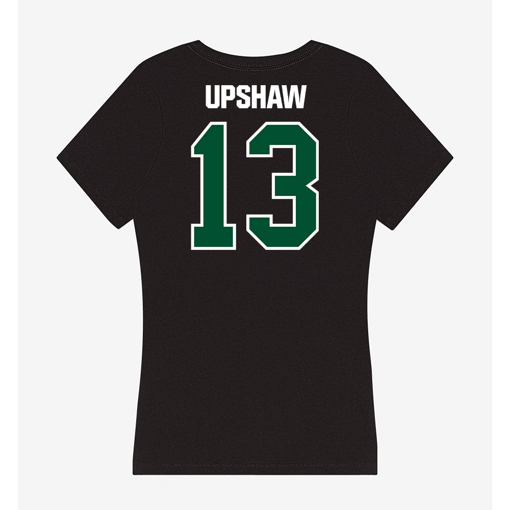 Miami - NCAA Football : Daylyn Upshaw - Women's V-Neck T-Shirt-1