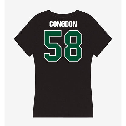Miami - NCAA Football : Ben Congdon - Women's V-Neck T-Shirt-1
