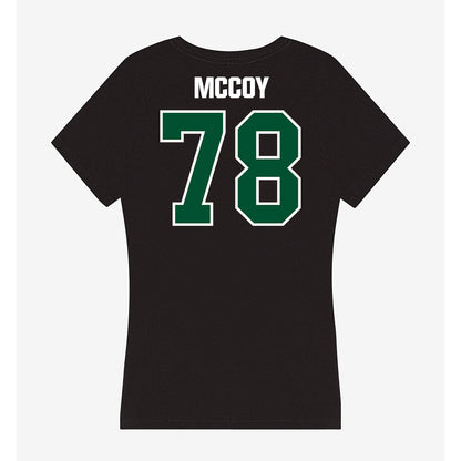 Miami - NCAA Football : Matthew McCoy - Women's V-Neck T-Shirt-1