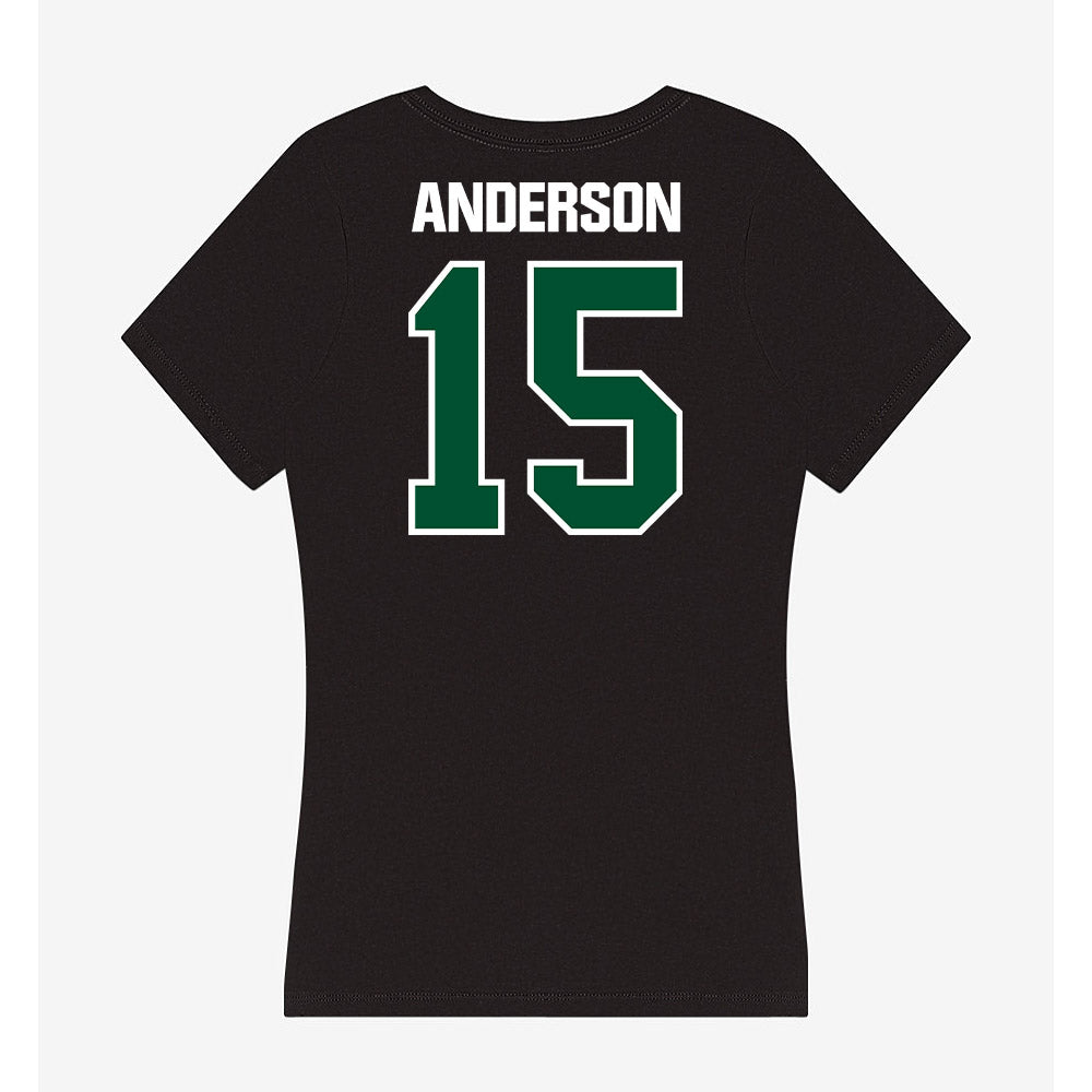 Miami - NCAA Football : Judd Anderson - Women's V-Neck T-Shirt-1