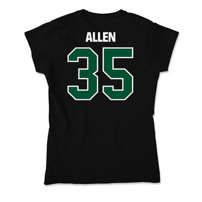 Miami - NCAA Men's Basketball : Dante Allen - Soft Style Women’s T-Shirt-1