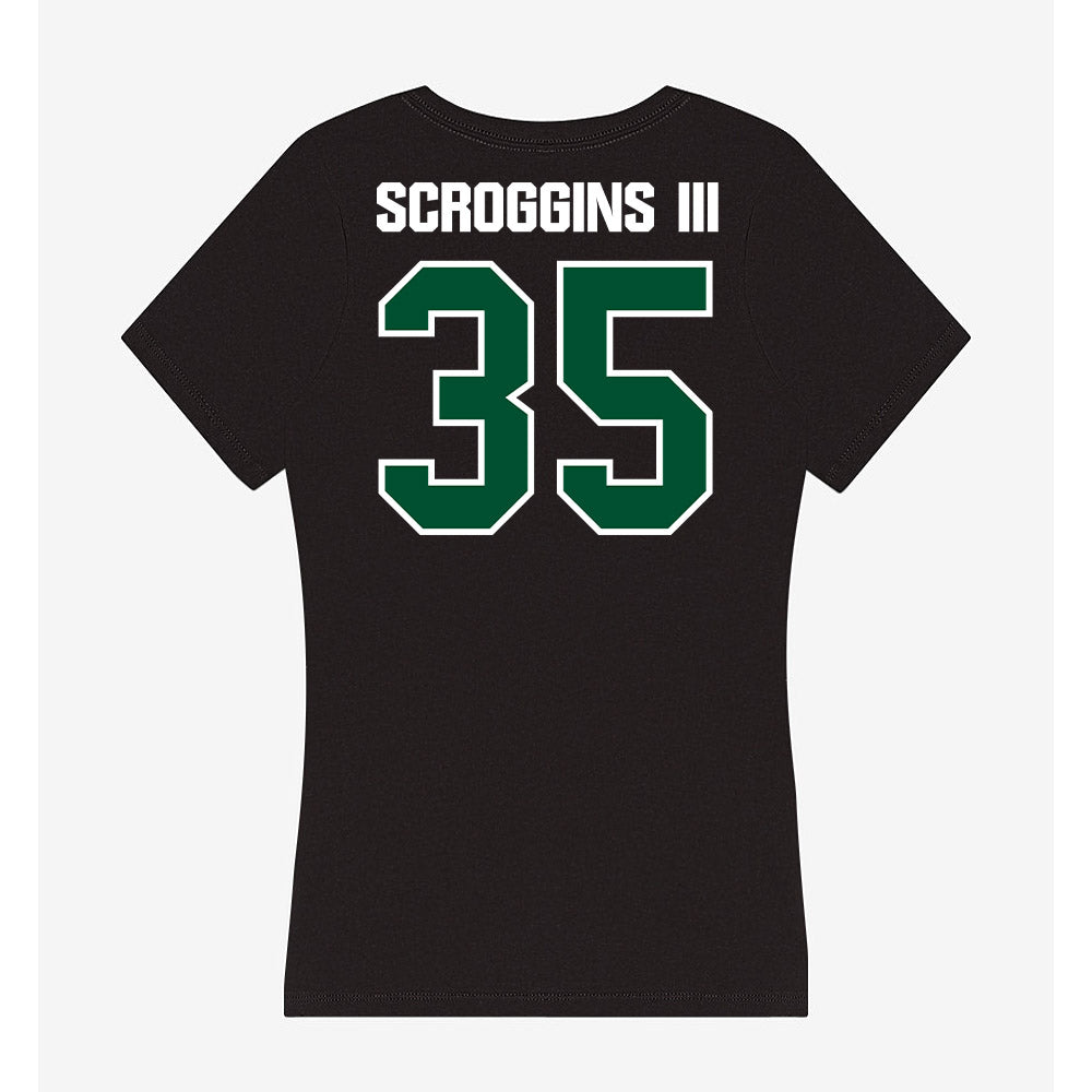 Miami - NCAA Football : Herbert Scroggins III - Women's V-Neck T-Shirt-1