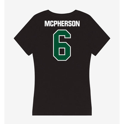 Miami - NCAA Women's Soccer : Jaileah Mcpherson - Women's V-Neck T-Shirt-1