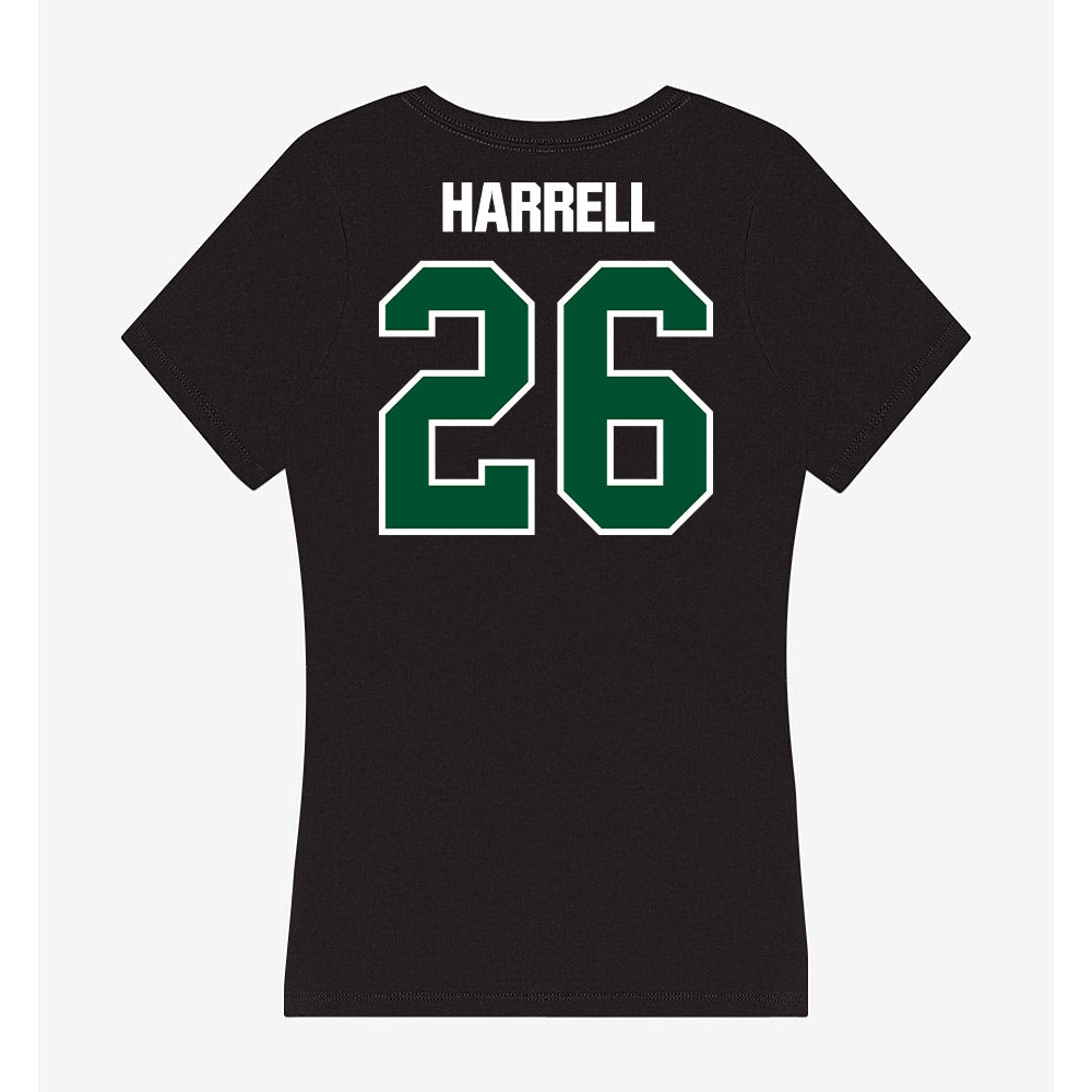 Miami - NCAA Women's Soccer : Dakota Harrell - Women's V-Neck T-Shirt-1