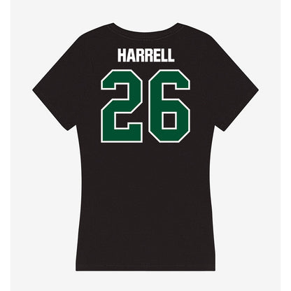 Miami - NCAA Women's Soccer : Dakota Harrell - Women's V-Neck T-Shirt-1