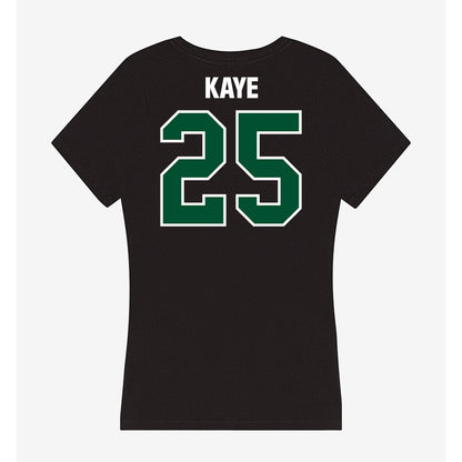 Miami - NCAA Women's Soccer : Jessica Kaye - Women's V-Neck T-Shirt-1