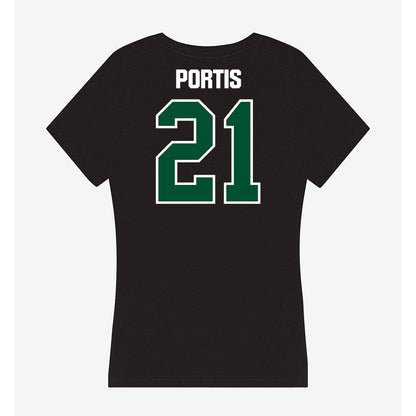 Miami - NCAA Football : Camdin Portis - Women's V-Neck T-Shirt-1