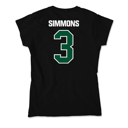 Miami - NCAA Women's Soccer : Noelle Simmons - Soft Style Women’s T-Shirt-1