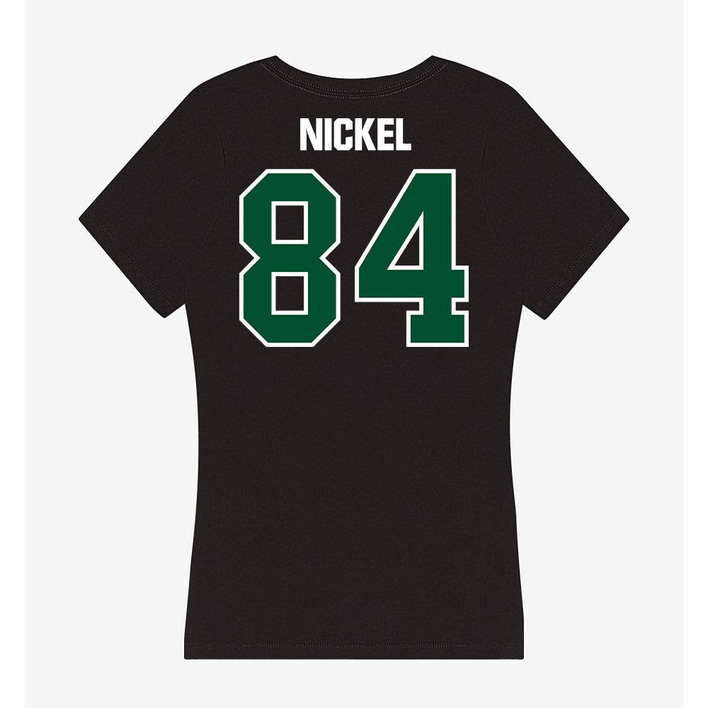 Miami - NCAA Football : Jack Nickel - Women's V-Neck T-Shirt-1