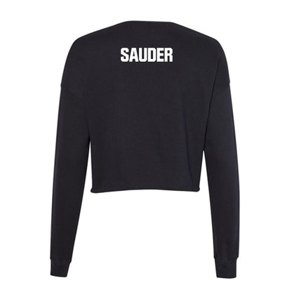 Miami - NCAA Men's Track & Field : The Sauder - Women's Cropped Crew Fleece-1