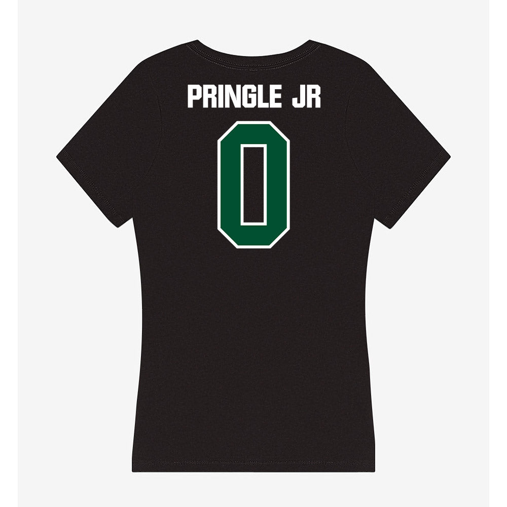 Miami - NCAA Football : Girard Pringle Jr - Women's V-Neck T-Shirt-1