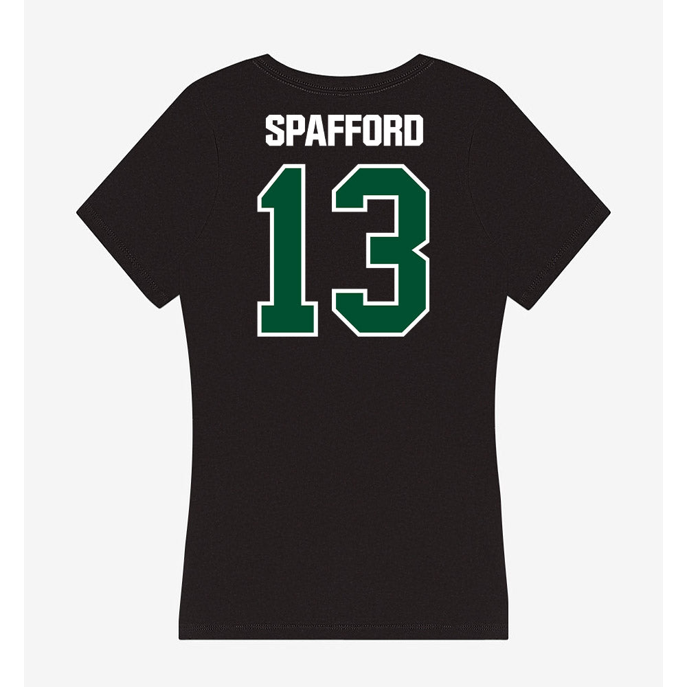 Miami - NCAA Football : Vance Spafford - Women's V-Neck T-Shirt-1