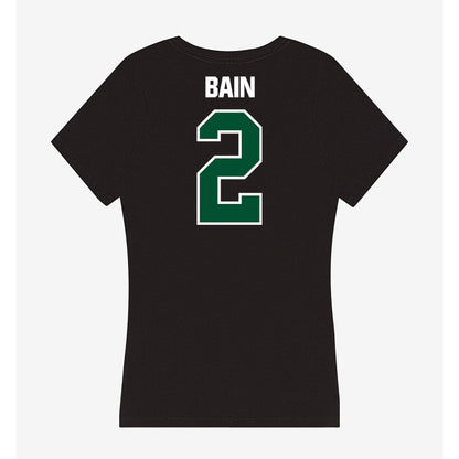 Miami - NCAA Women's Volleyball : Avery Bain - Women's V-Neck T-Shirt-1