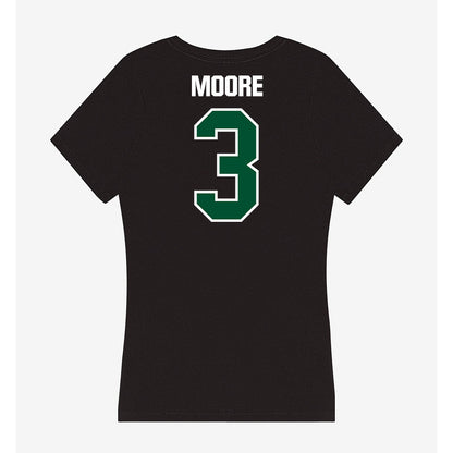 Miami - NCAA Football : Joshua Moore - Women's V-Neck T-Shirt-1