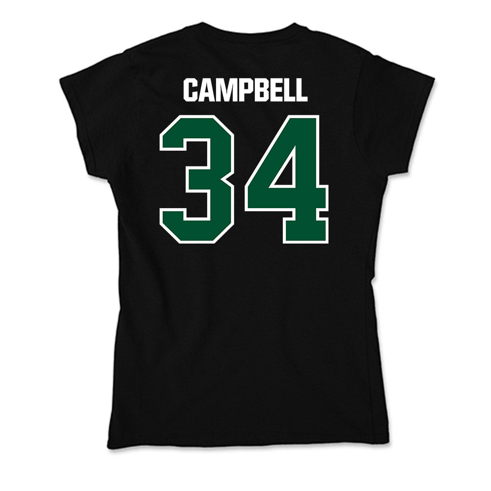Miami - NCAA Football : Jordan Campbell - Soft Style Women’s T-Shirt-1