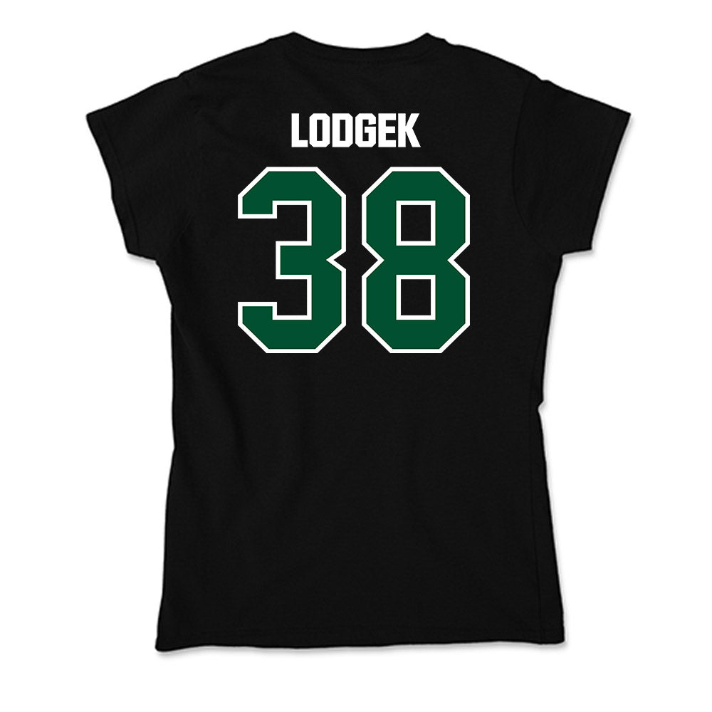 Miami - NCAA Baseball : Jake Lodgek - Soft Style Women’s T-Shirt-1