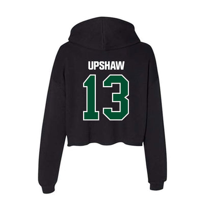 Miami - NCAA Football : Daylyn Upshaw - Women's Crop Fleece Hoodie-1