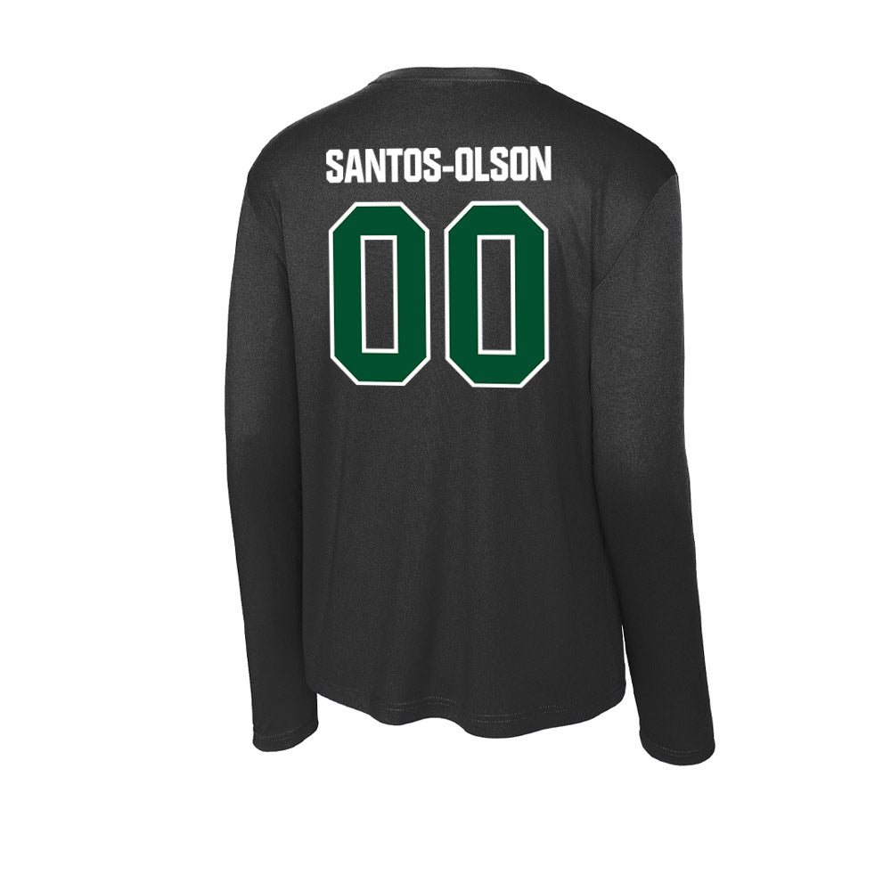 Miami - NCAA Baseball : Sebastian Santos-Olson - Activewear Long Sleeve T-Shirt-1