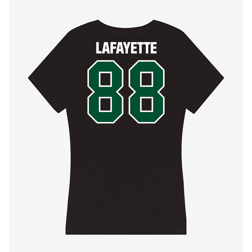 Miami - NCAA Football : DeAnthony Lafayette - Women's V-Neck T-Shirt-1