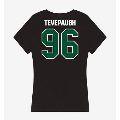 Miami - NCAA Football : Tucker Tevepaugh - Women's V-Neck T-Shirt-1