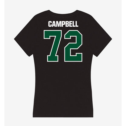 Miami - NCAA Football : Demetrius Campbell - Women's V-Neck T-Shirt-1