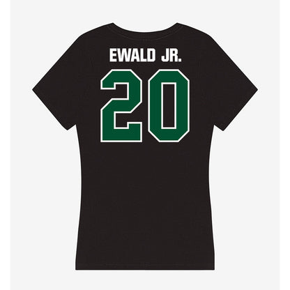 Miami - NCAA Football : Chris Ewald Jr. - Women's V-Neck T-Shirt-1