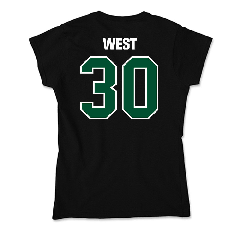 Miami - NCAA Baseball : Brylan West - Soft Style Women’s T-Shirt-1
