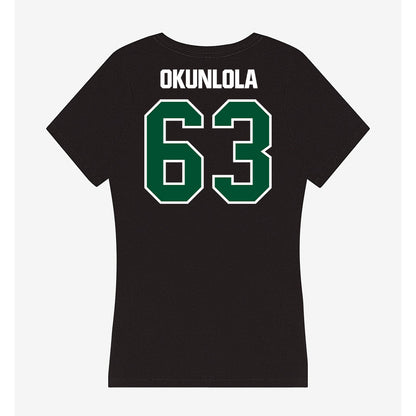 Miami - NCAA Football : Samson Okunlola - Women's V-Neck T-Shirt-1