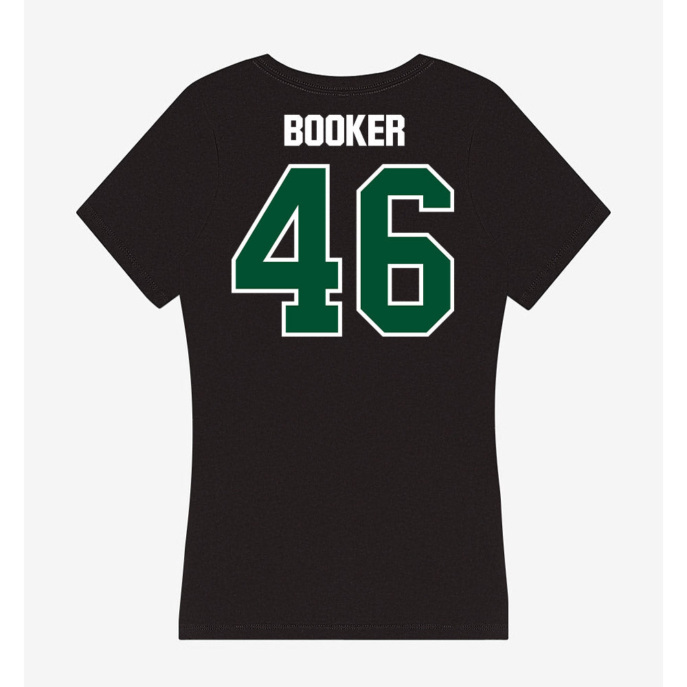 Miami - NCAA Football : Adam Booker - Women's V-Neck T-Shirt-1