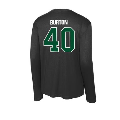 Miami - NCAA Football : Brennan Burton - Activewear Long Sleeve T-Shirt-1