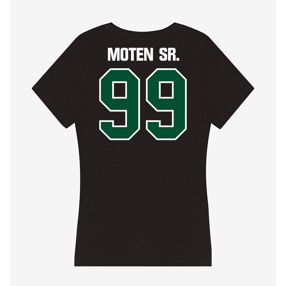 Miami - NCAA Football : Ahmad Moten Sr. - Women's V-Neck T-Shirt-1