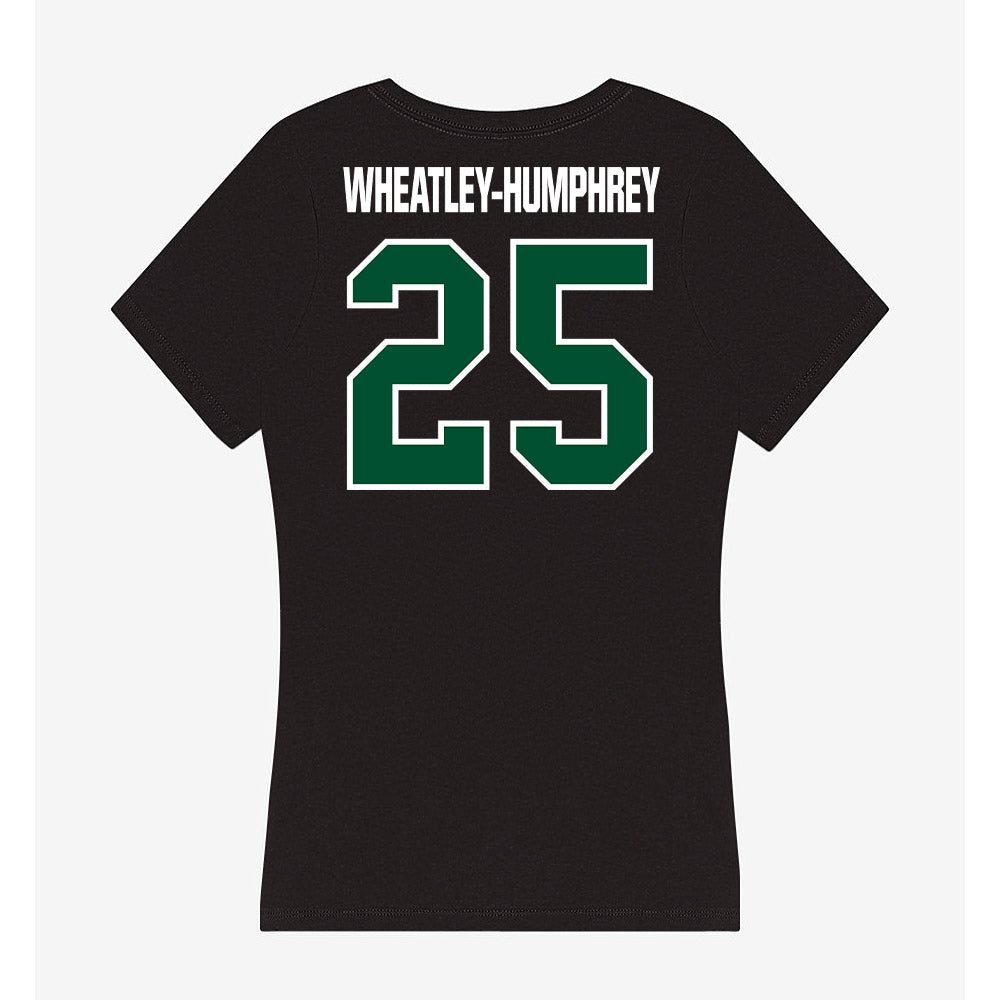 Miami - NCAA Football : Chris Wheatley-Humphrey - Women's V-Neck T-Shirt-1
