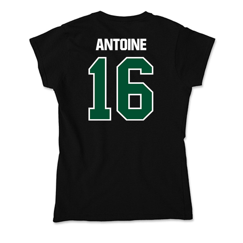 Miami - NCAA Football : Jaboree Antoine - Soft Style Women’s T-Shirt-1