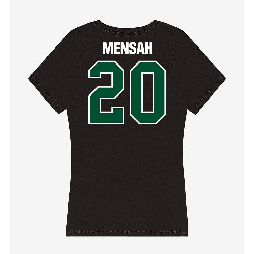 Miami - NCAA Women's Soccer : Grace Mensah - Women's V-Neck T-Shirt-1