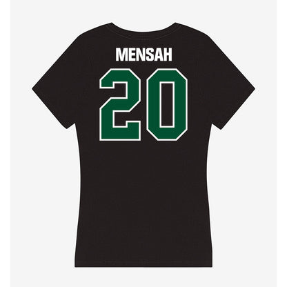 Miami - NCAA Women's Soccer : Grace Mensah - Women's V-Neck T-Shirt-1