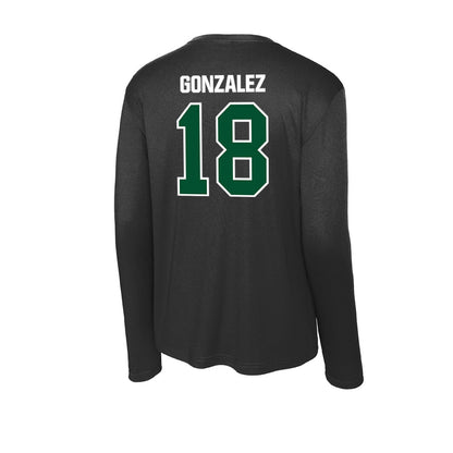 Miami - NCAA Football : Vinny Gonzalez - Activewear Long Sleeve T-Shirt-1