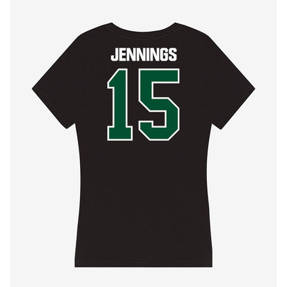 Miami - NCAA Football : Brody Jennings - Women's V-Neck T-Shirt-1
