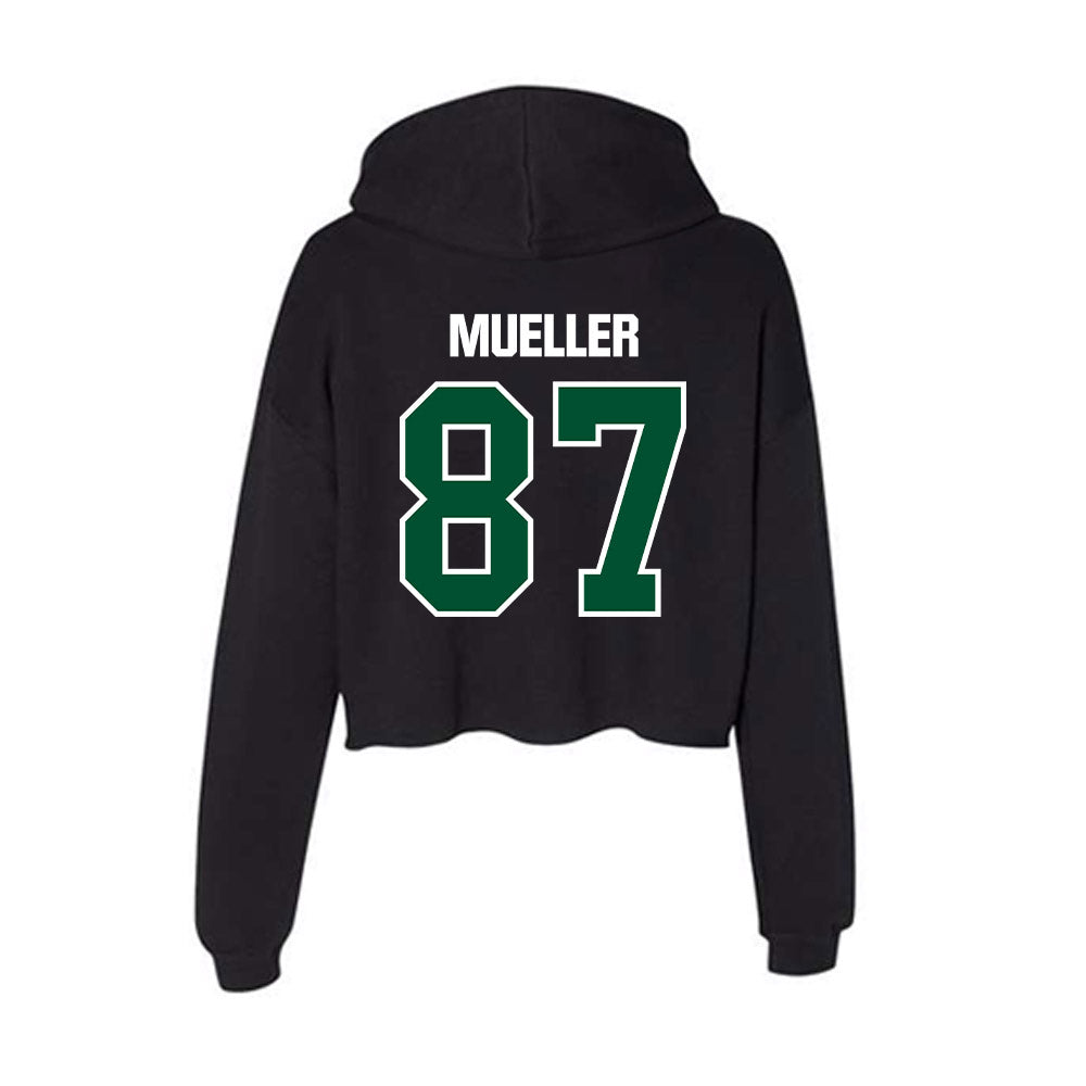 Miami - NCAA Football : Gavin Mueller - Women's Crop Fleece Hoodie-1