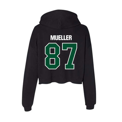 Miami - NCAA Football : Gavin Mueller - Women's Crop Fleece Hoodie-1