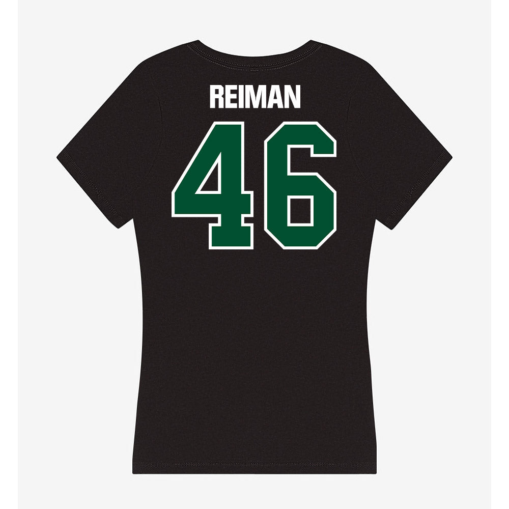 Miami - NCAA Football : Dylan Reiman - Women's V-Neck T-Shirt-1