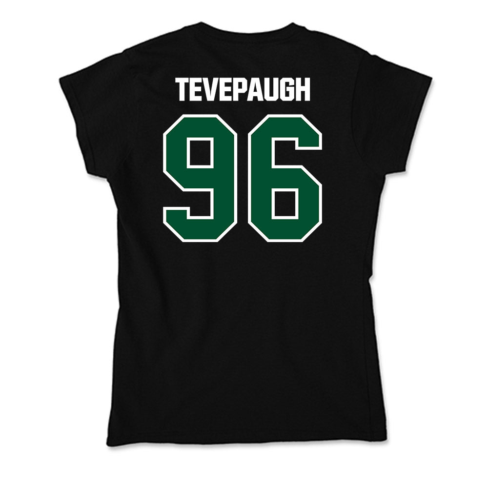 Miami - NCAA Football : Tucker Tevepaugh - Soft Style Women’s T-Shirt-1