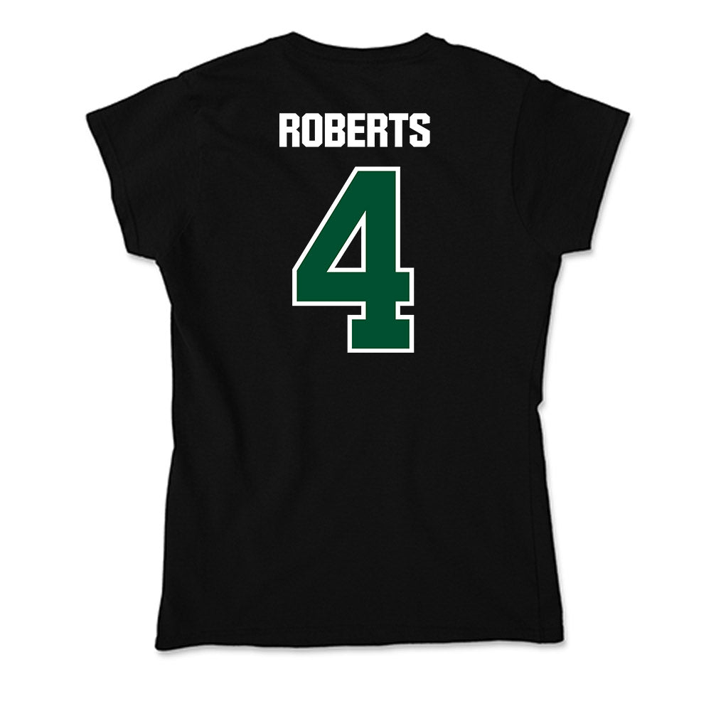 Miami - NCAA Women's Basketball : jasmyne roberts - Soft Style Women’s T-Shirt-1