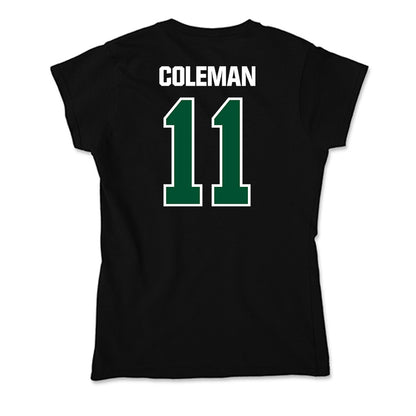 Miami - NCAA Football : Dereon Coleman - Soft Style Women’s T-Shirt-1